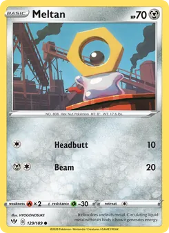 Kaart Meltan