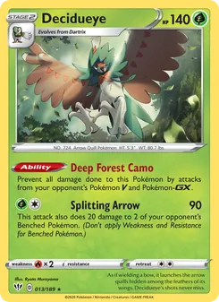 Kaart Decidueye