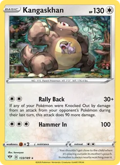 Kaart Kangaskhan