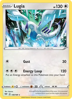 Kaart Lugia