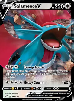 Kaart Salamence V