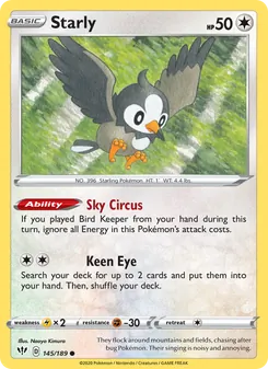 Kaart Starly