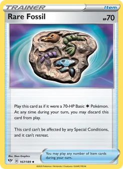 Kaart Rare Fossil