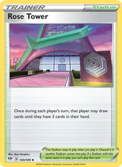 Kaart Rose Tower