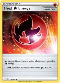 Kaart Heat Fire Energy