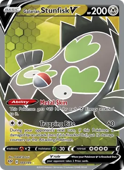 Kaart Galarian Stunfisk V