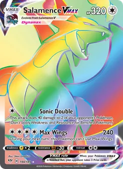 Kaart Salamence VMAX