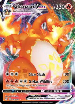 Kaart Charizard VMAX