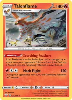 Kaart Talonflame