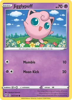 Kaart Jigglypuff