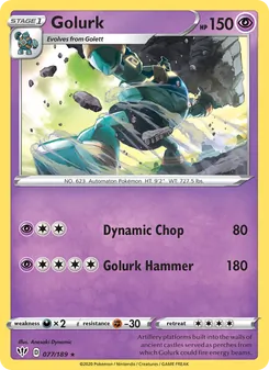 Kaart Golurk