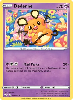 Kaart Dedenne