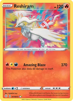 Kaart Reshiram