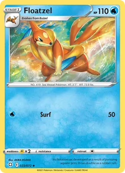 Kaart Floatzel