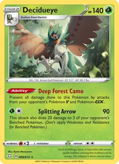 Kaart Decidueye