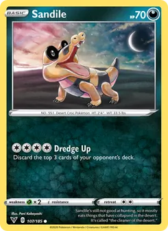 Kaart Sandile