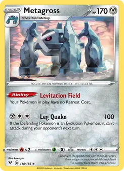 Kaart Metagross
