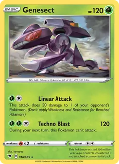 Kaart Genesect