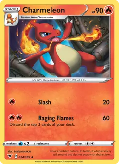 Kaart Charmeleon