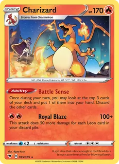 Kaart Charizard