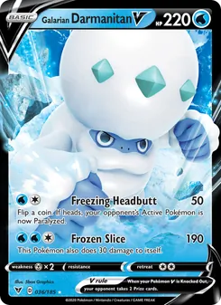 Kaart Galarian Darmanitan V