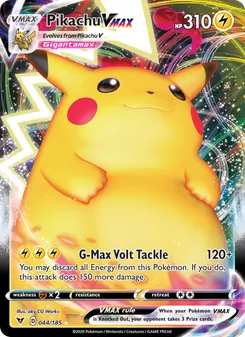 Kaart Pikachu VMAX
