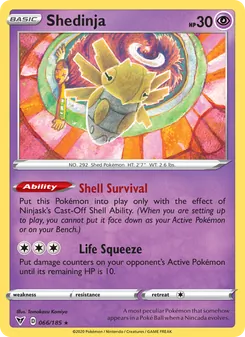 Kaart Shedinja