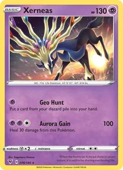 Kaart Xerneas