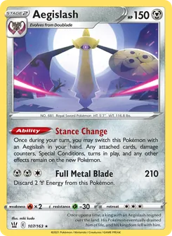 Kaart Aegislash