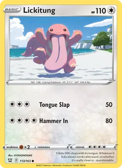 Kaart Lickitung