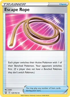 Kaart Escape Rope