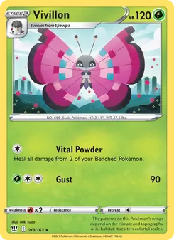 Kaart Vivillon