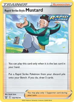 Kaart Rapid Strike Style Mustard