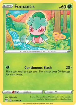 Kaart Fomantis