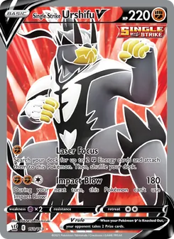 Kaart Single Strike Urshifu V
