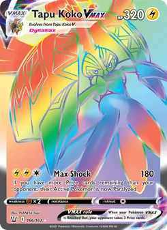 Kaart Tapu Koko VMAX