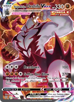 Kaart Single Strike Urshifu VMAX