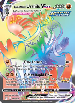 Kaart Rapid Strike Urshifu VMAX