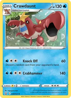 Kaart Crawdaunt