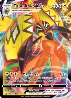 Kaart Tapu Koko VMAX