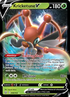Kaart Kricketune V