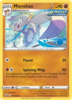 Kaart Mienshao