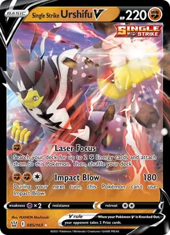 Kaart Single Strike Urshifu V