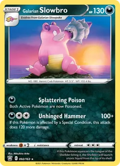 Kaart Galarian Slowbro