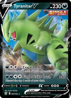 Kaart Tyranitar V