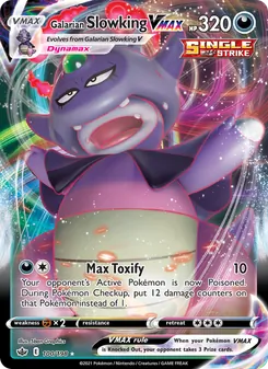 Kaart Galarian Slowking VMAX