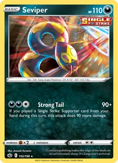 Kaart Seviper