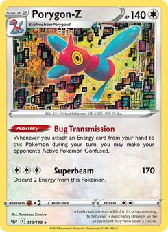 Kaart Porygon-Z