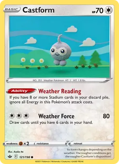 Kaart Castform