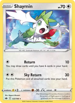 Kaart Shaymin